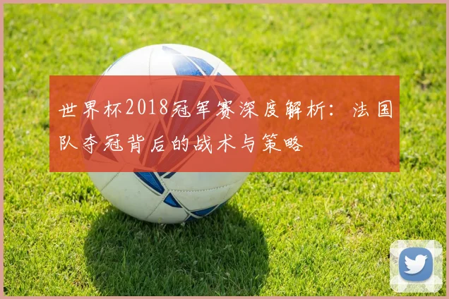 世界杯2018冠军赛深度解析：法国队夺冠背后的战术与策略